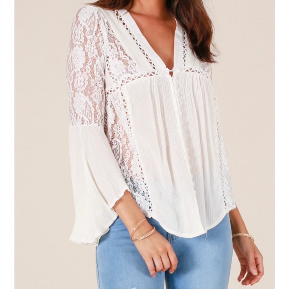 Showpo button down shirt